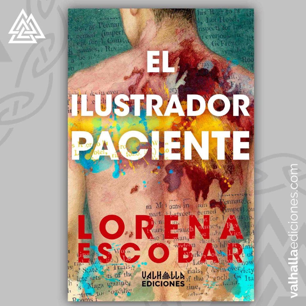 Libro El ilustrador paciente de Lorena Escobar PORTADA LIBRO