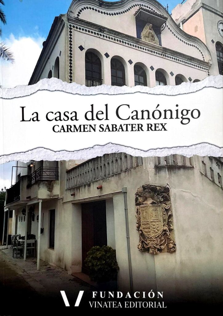 Libro 'La casa del Canónigo' de Carmen Sabater Rex PORTADA LIBRO