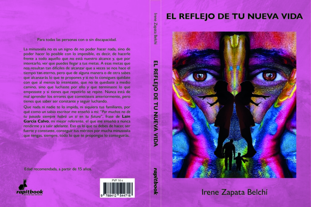 Libro 'El reflejo de tu nueva vida' de Irene Zapata Belchí CUBIERTA LIBRO