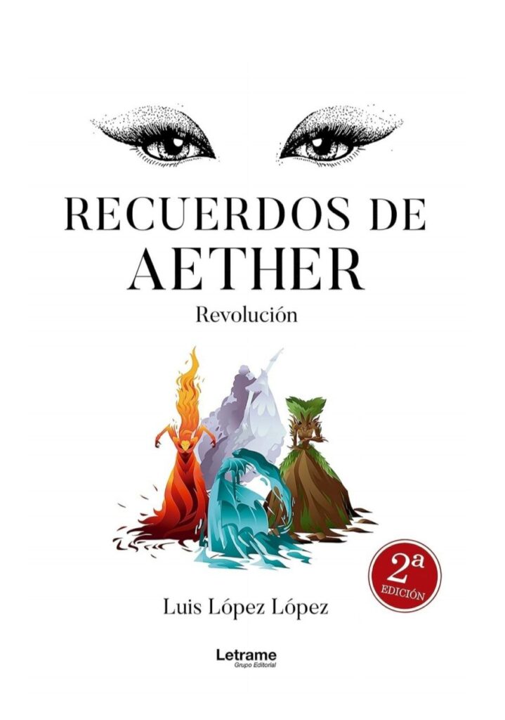 Libro 'Recuerdos de Aether' de Luis López PORTADA LIBRO