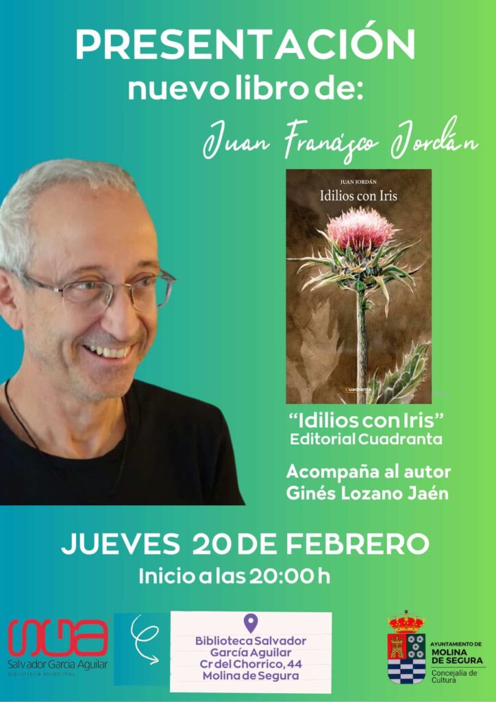Libro 'Idilios con Iris', de Juan Francisco Jordán CARTEL