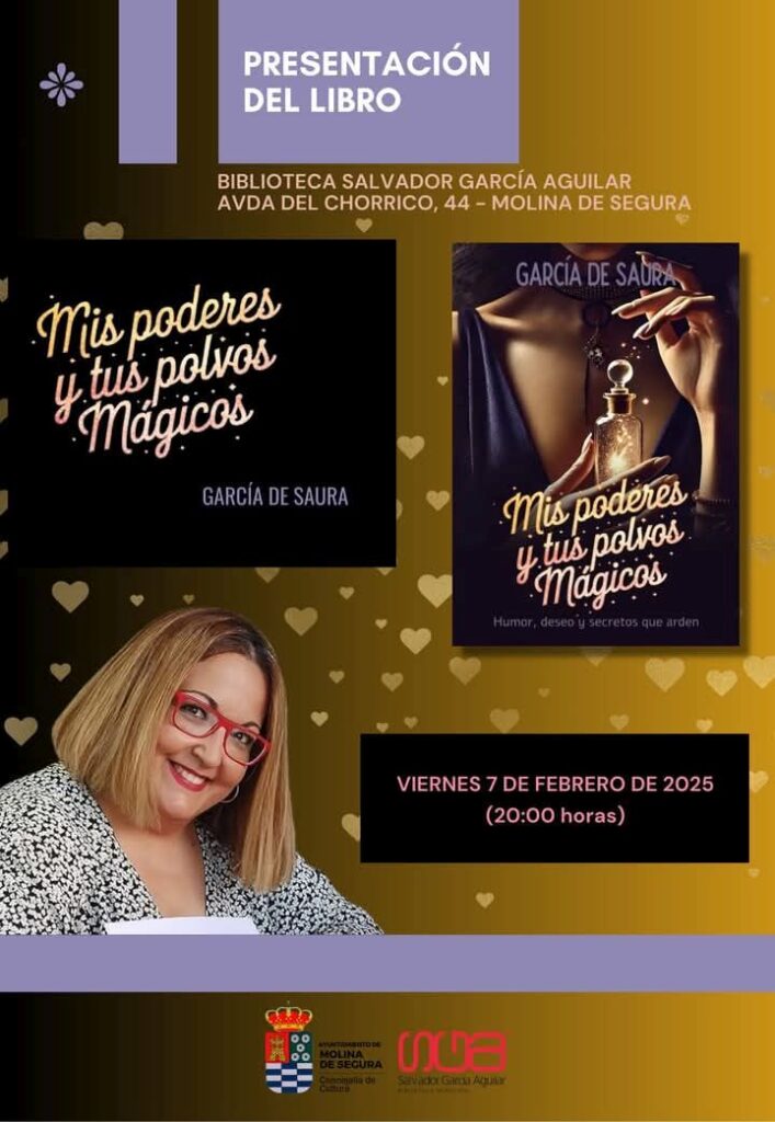 Libro 'Mis poderes y tus polvos mágicos', de García de Saura CARTEL