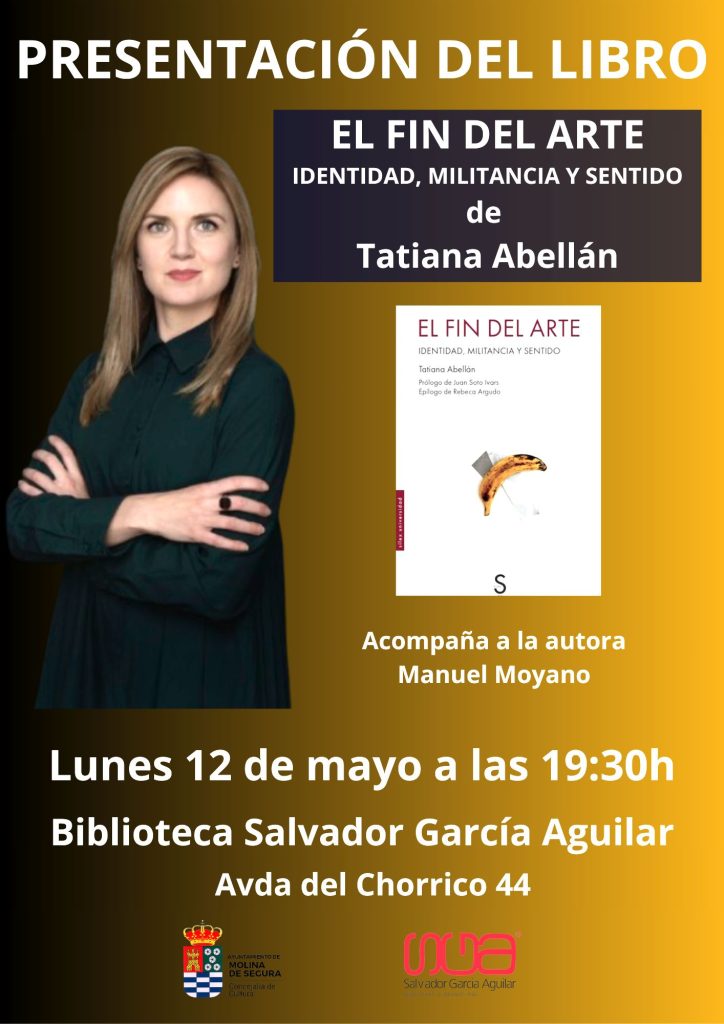 Libro 'El fin del arte' de Tatiana Abellán CARTEL